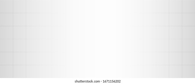 Expanded vector squared grid mock-up illustration made with black gradient lines and opacity in the middle. Horizontal vector illustration.