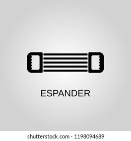 Expander icon. Espander symbol. Flat design. Stock - Vector illustration.