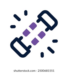 Erweiterungssymbol. Vektorsymbol mit zwei Tönen für Ihre Website, Ihr Handy, Ihre Präsentation und Ihr Logo-Design.