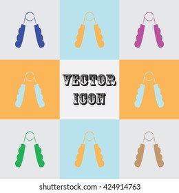 Expander vector icon for web and mobile