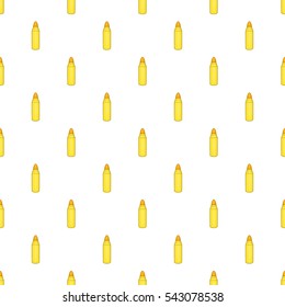 Expanding bullets pattern. Cartoon illustration of expanding bullets vector pattern for web