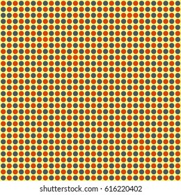 expanse of abstract circles