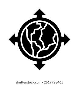 Elemento de icono de expansión para diseño