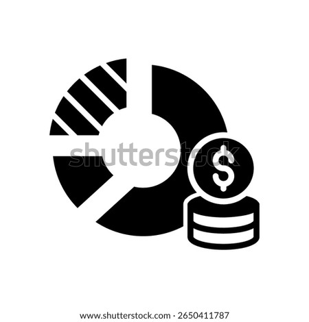 Expansion Icon Glyph Vector Illustration