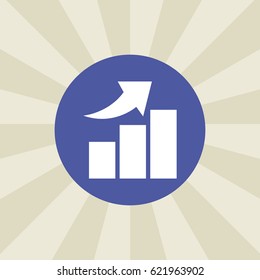 expansion icon. sign design. background