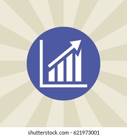 expansion icon. sign design. background