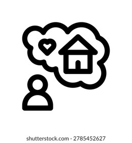Expectation Hope Goal Target Future Aspiration Icon Set