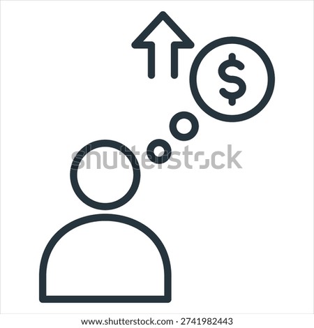 Expectation Outline Icon Style Collection