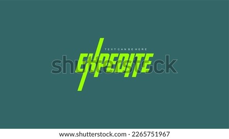 Expedite Logo Unit - Vector Artwork