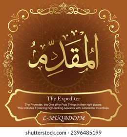 The Expediter. The Promoter, the One Who Puts Things in their right places.
This includes Fostering high-ranking servants with substantial
incentives.