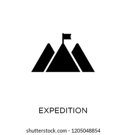 expedition icon. expedition symbol design from Architecture collection. Simple element vector illustration on white background.