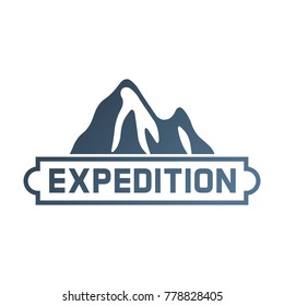 Expedition Mountain Badge Symbol