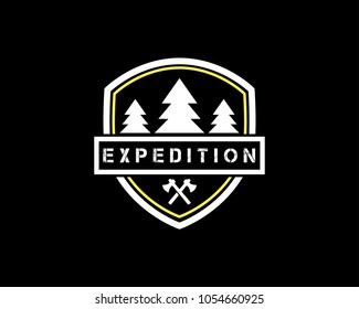 expedition vintage design illustration,vintage design style, designed for print and logo