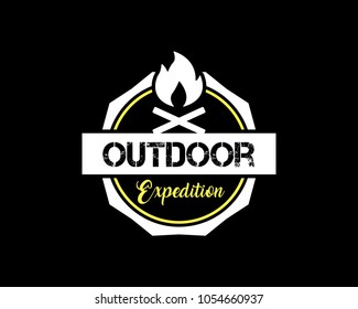 expedition vintage design illustration,vintage design style, designed for print and logo
