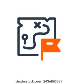 Expeditionary Exploration Tools for Adventure Vector Icon Illustration