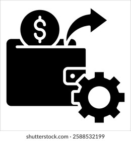 Expenditure Icon Element For Design