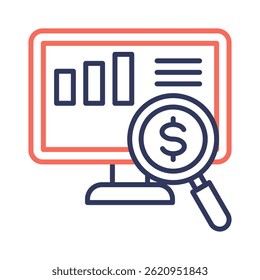 Expense Icon Element for Design