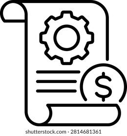 Expense Icon, Element For Design