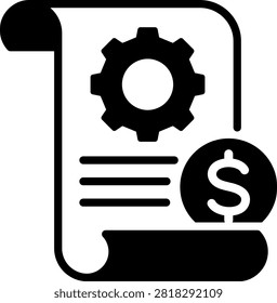 Expense Icon, Element For Design