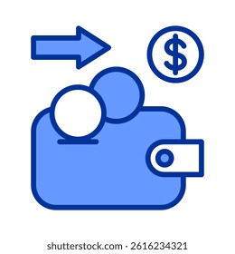 Expenses Icon Element For Design