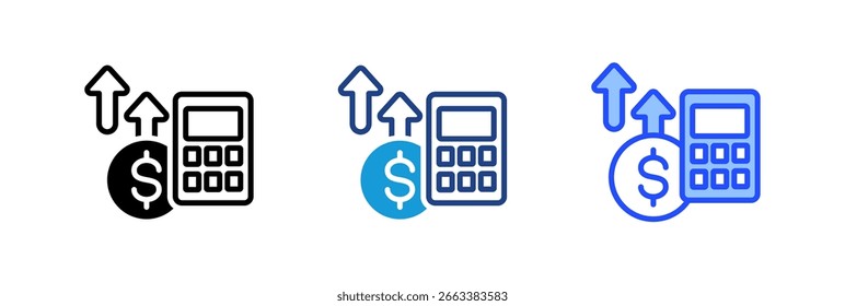 Expenses Icon Element For Design