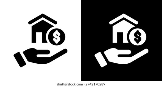Expenses Icon Set Vector Collection Isolated In Black And White