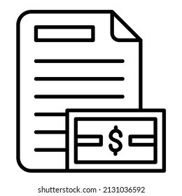 Expenses icon vector image. Can also be used for web apps, mobile apps and print media.