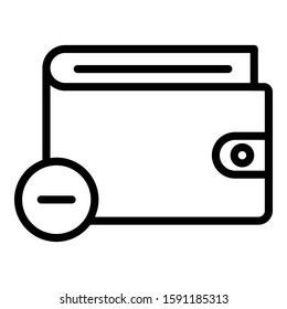 
Expenses   Isolated Vector icon which can easily modify or edit
