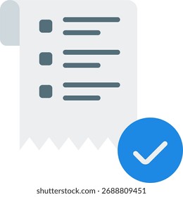 Ilustración vectorial de la lista de gastos, concepto de gastos y presupuestos mensuales, registro financiero y diseño de seguimiento de dinero. Icono plano