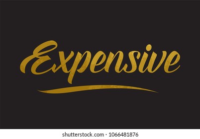 Expensive gold golden word texture text suitable for card, brochure or typography design