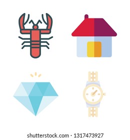 expensive vector icon set