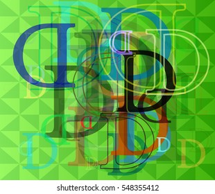 experience between intelligent D Alphabet, symbolic appearance at case.