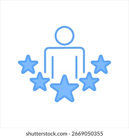Experimente la Ilustración vectorial Blue Icon