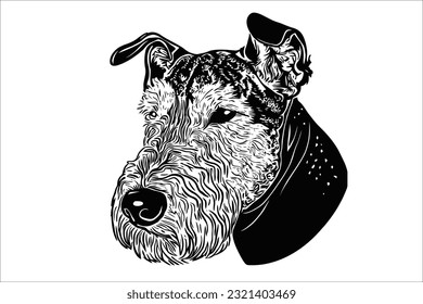 
Experience the captivating allure of an Airedale Terrier's head. With its distinguished appearance and intelligent eyes, this dog breed exudes confidence and charm.