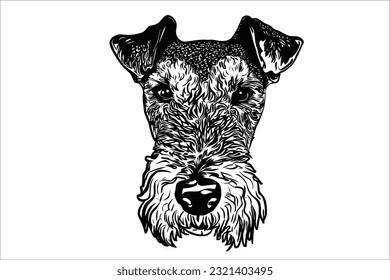 
Experience the captivating allure of an Airedale Terrier's head. With its distinguished appearance and intelligent eyes, this dog breed exudes confidence and charm.