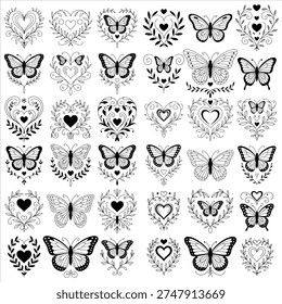 Experience a captivating heart and butterfly design, blending romance with the beauty of transformation. Perfect for expressive art or meaningful gifts, this elegant symbol radiates grace and love. Elevate your style with this timeless, soul-stirring aesthetic today.