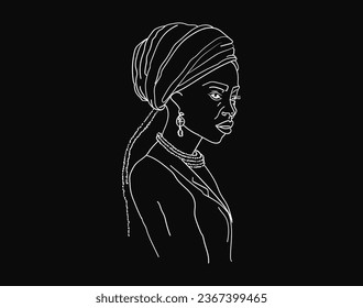 Experience the charm of African culture with our mesmerizing ASCII art of an African girl. Unique and captivating.