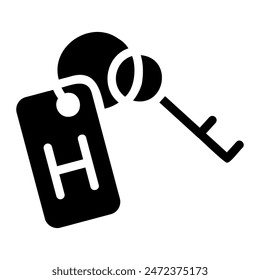 Experience comfort with our Hotel Glyph Icon Set. This collection features solid and simple icons, specifically designed for various hotel-related design projects. Each icon is crafted in a minimalist