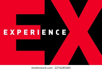 Experience -  design concept for interior design. Idea of making creative templates for website banners, flyers and posters.