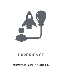 Experience icon. Experience design concept from  collection. Simple element vector illustration on white background.