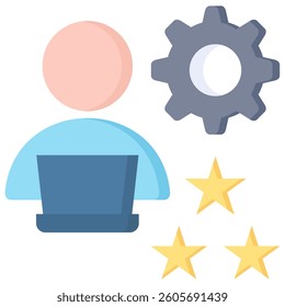 Experience Icon Element For Design