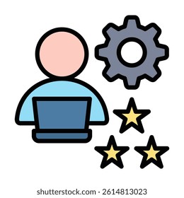 Experience Icon Element For Design