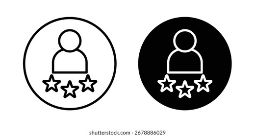 Experience icon line style graphic design .editable vectors.