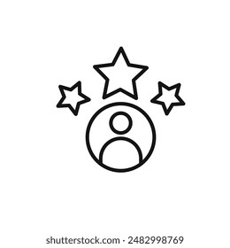 experience icon logo sign vector outline