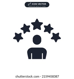 experience icon symbol template for graphic and web design collection logo vector illustration