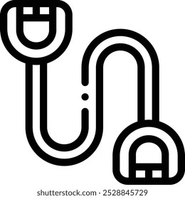 ícone experiência. Design De Estilo Linear Fino Isolado Em Plano De Fundo Branco