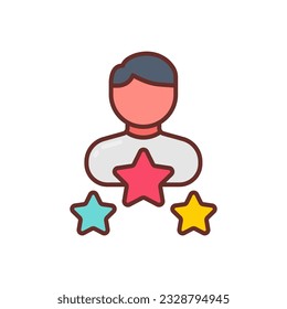Icono de experiencia en vector. Ilustración