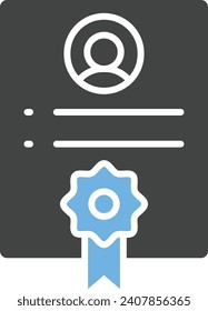 Experience icon vector image. Suitable for mobile application web application and print media.