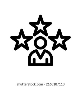 Ilustración de diseño del símbolo del vector de la experiencia