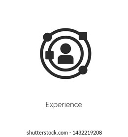 Experience Icon Vector Symbol Sign
